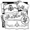 Aunt Marthas For Decorative Linens 3751 embroidery iron on pattern